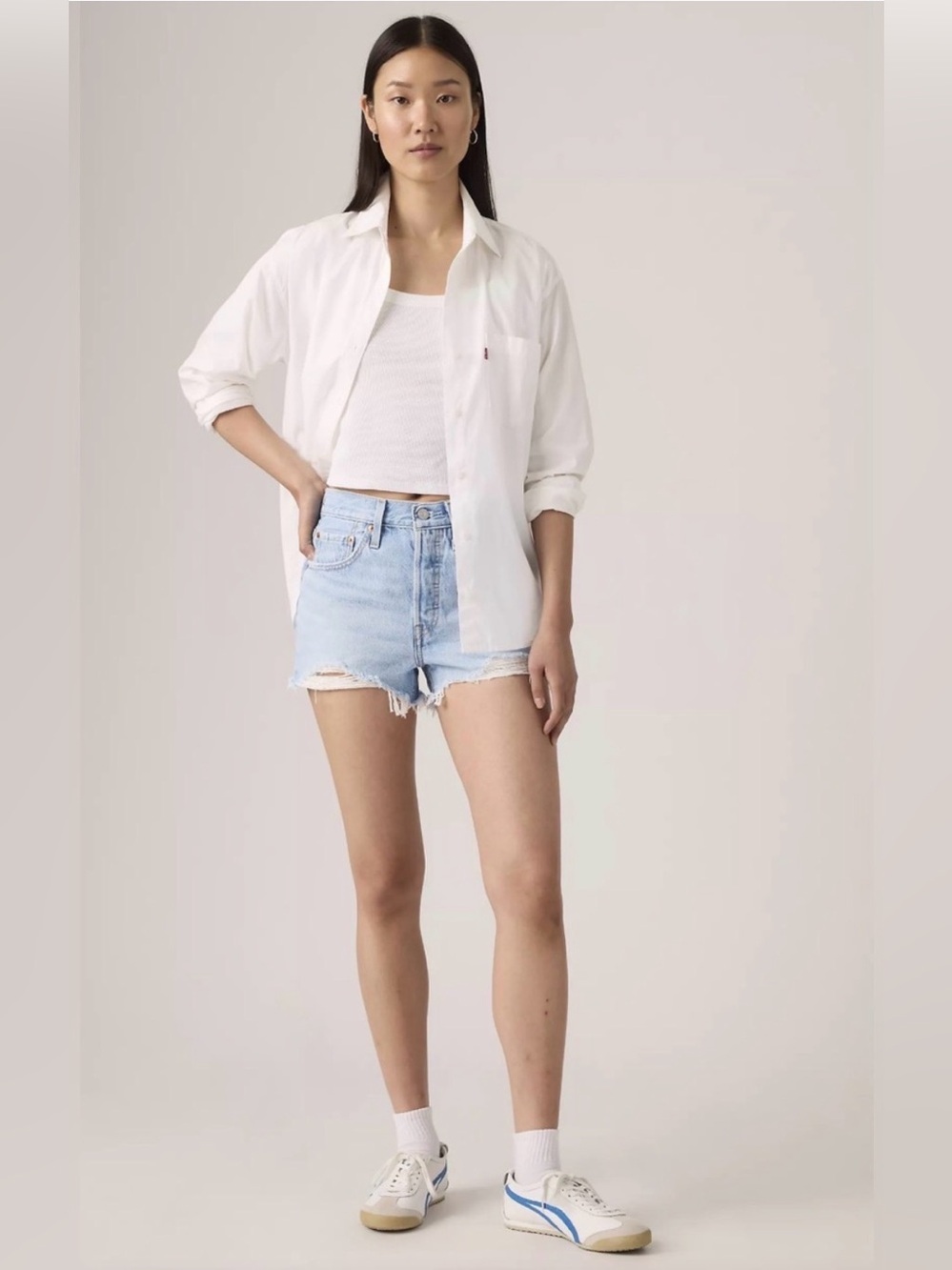 Levi’s 501 Light Wash Shorts